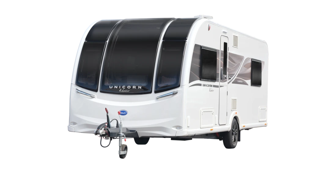 bailey unicorn cabrera caravan exterior view