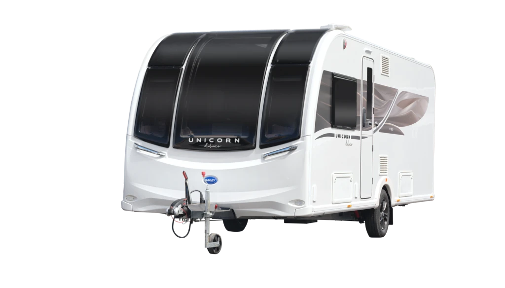 new bailey unicorn vigo caravan exterior view